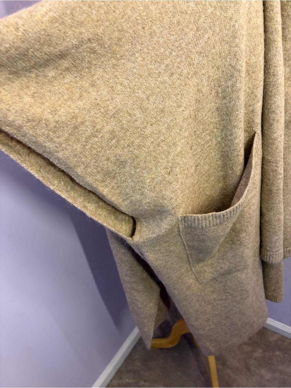 Steve Madden Long Cardigan with scarf Topper,NWT,One Size - Picture 8 of 11